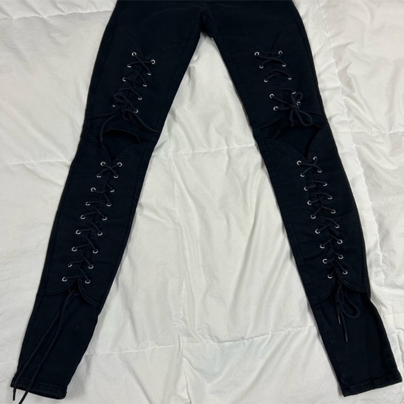 Tally Weijl so sexy and stunning pants size 34 equal us 24 they’re black and wow - Picture 5 of 8